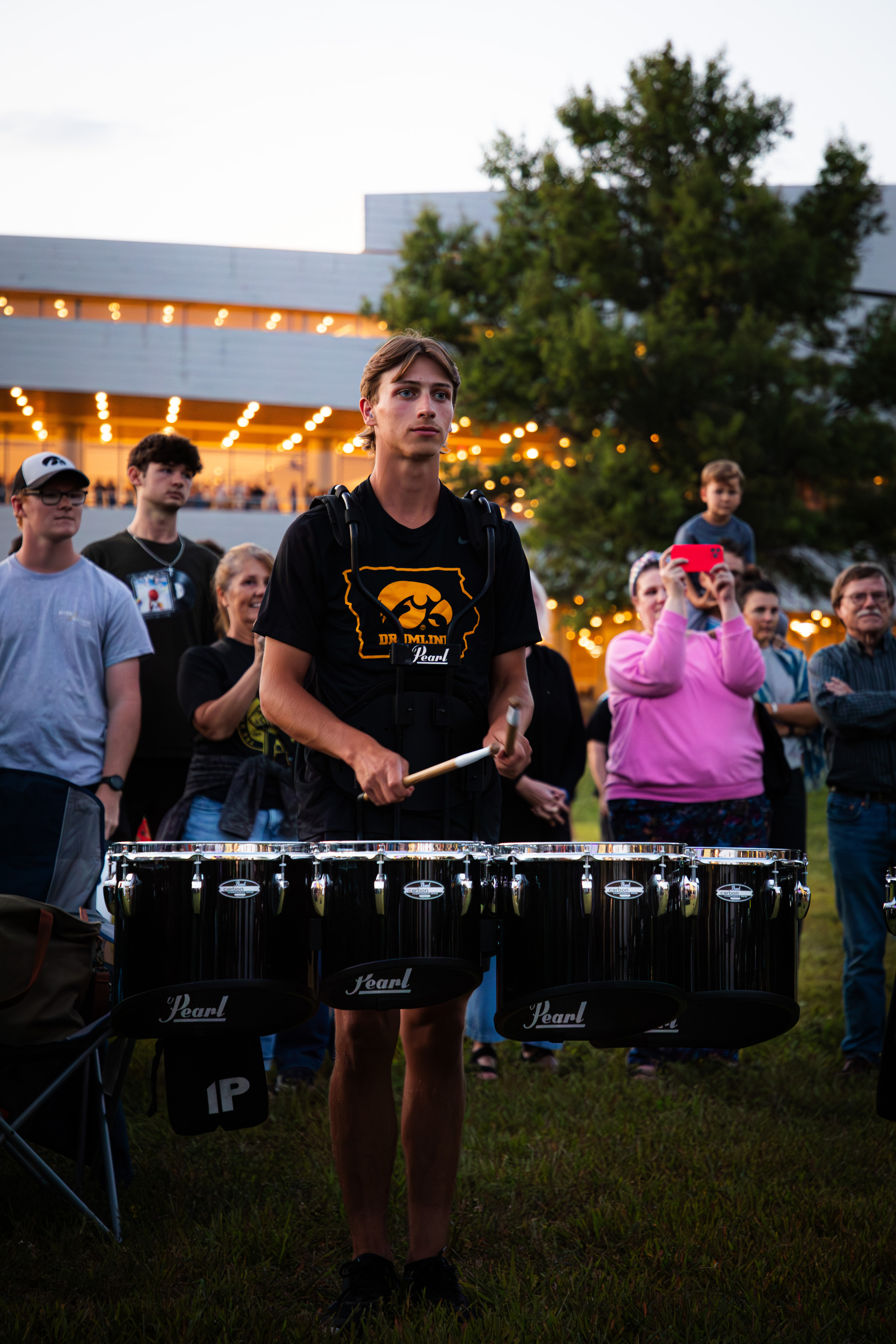 Tenor Drums player performing
