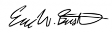 Eric W Bush Signature