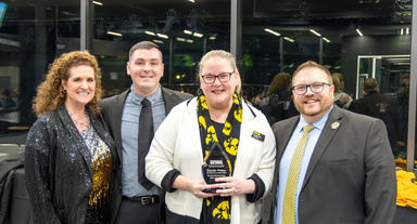 School of Music Director Tammie Walker with the HMB Directors and Operations Manager