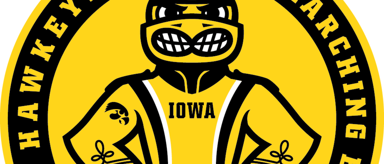 Modern Marching Herky Logo