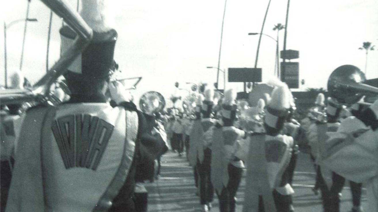 Hawkeye Marching Band Uniform 1989